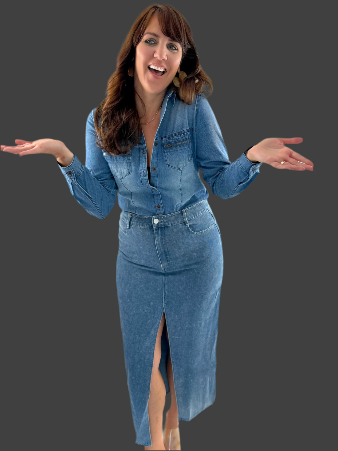Denim Skirt