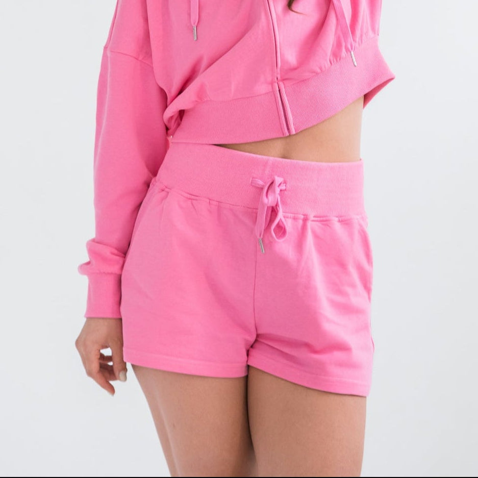 MISAJO Shorts — Bubblegum Pink