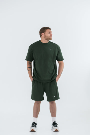 MISAJO Ember Green Oversized Tee
