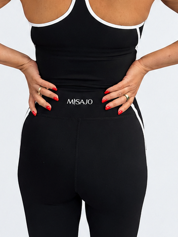 MISAJO Richelle Black Top